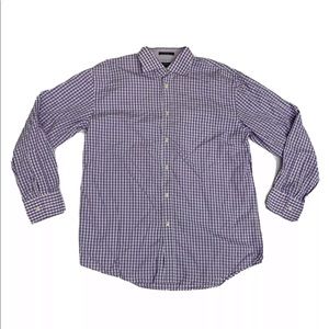Lincs David Chu Men’s Casual Shirt XL Checks
